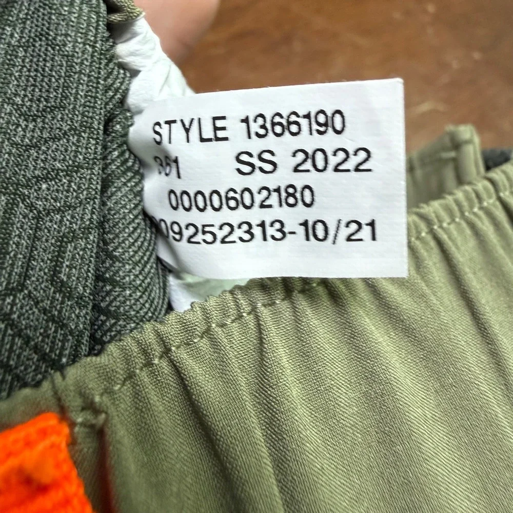Under Armour Rush Utility Pants Mens Small Olive Green Snap Side 1366190